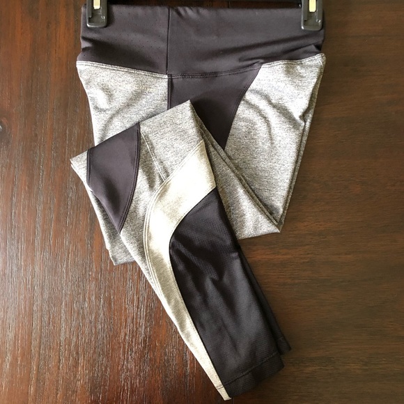 Pants - OYSHO FITNESS Black & Gray Legging